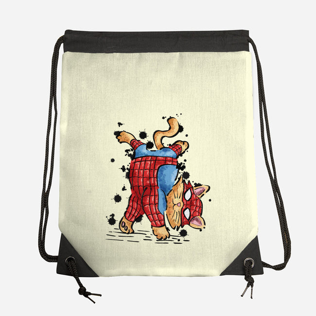 Spider Crawl-None-Drawstring-Bag-nickzzarto