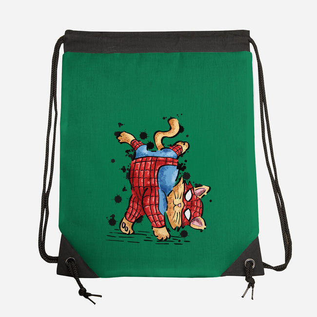 Spider Crawl-None-Drawstring-Bag-nickzzarto