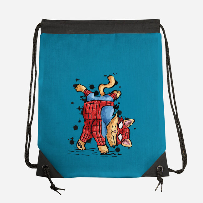 Spider Crawl-None-Drawstring-Bag-nickzzarto