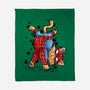 Spider Crawl-None-Fleece-Blanket-nickzzarto