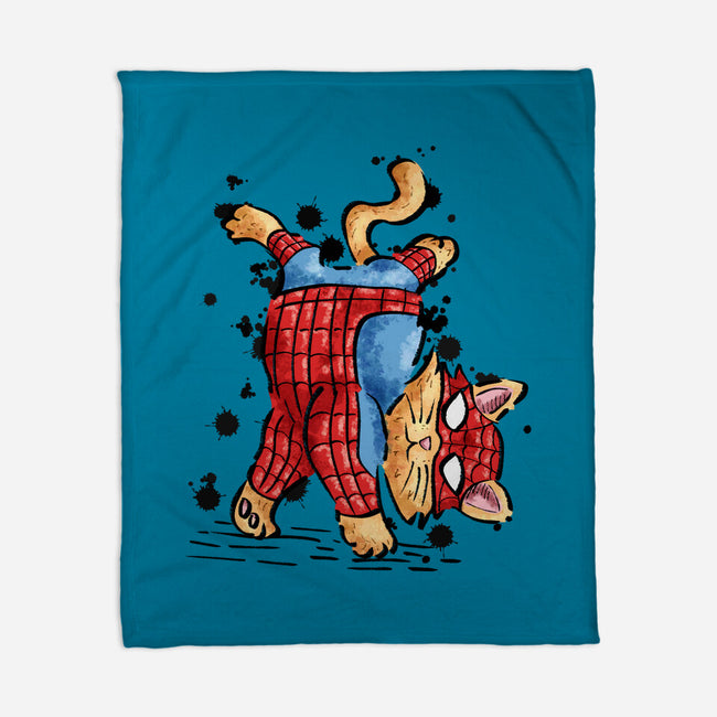 Spider Crawl-None-Fleece-Blanket-nickzzarto