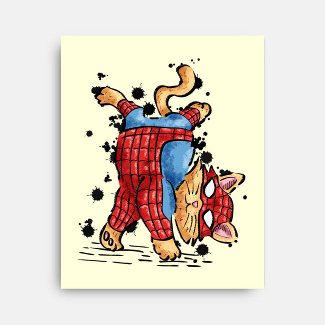 Spider Crawl-None-Stretched-Canvas-nickzzarto