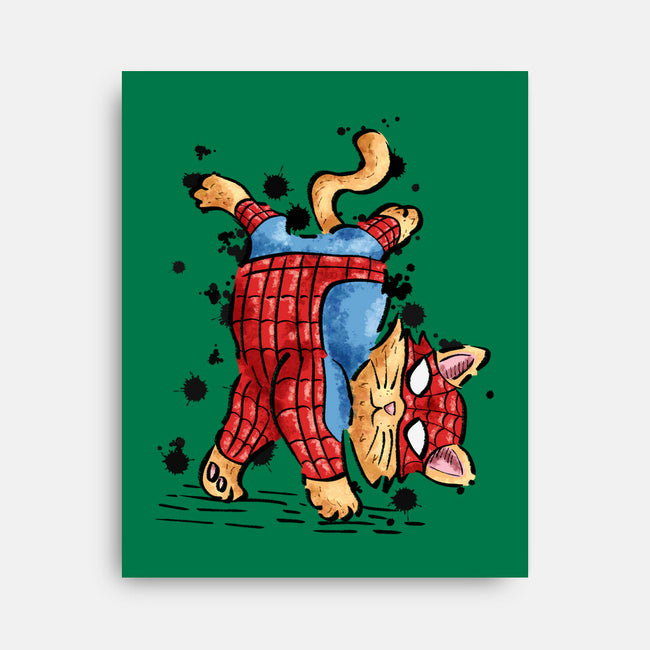Spider Crawl-None-Stretched-Canvas-nickzzarto