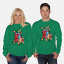 Spider Crawl-Unisex-Crew Neck-Sweatshirt-nickzzarto