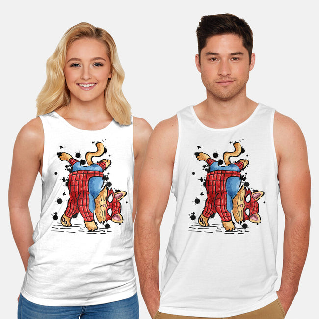 Spider Crawl-Unisex-Basic-Tank-nickzzarto