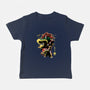 Koopa King Nightsky-Baby-Basic-Tee-Astrobot Invention