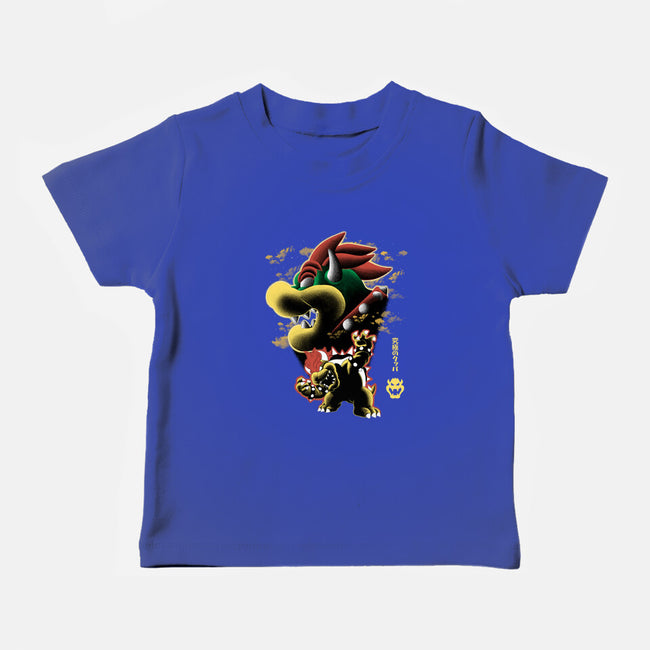 Koopa King Nightsky-Baby-Basic-Tee-Astrobot Invention