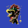 Koopa King Nightsky-Womens-Basic-Tee-Astrobot Invention