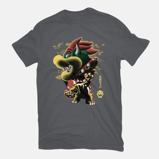 Koopa King Nightsky-Womens-Basic-Tee-Astrobot Invention