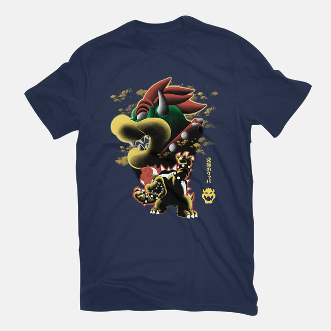 Koopa King Nightsky-Womens-Basic-Tee-Astrobot Invention