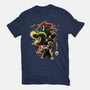 Koopa King Nightsky-Unisex-Basic-Tee-Astrobot Invention