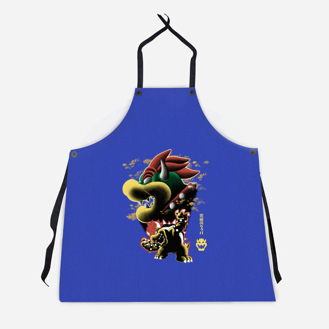 Koopa King Nightsky-Unisex-Kitchen-Apron-Astrobot Invention
