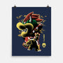 Koopa King Nightsky-None-Matte-Poster-Astrobot Invention