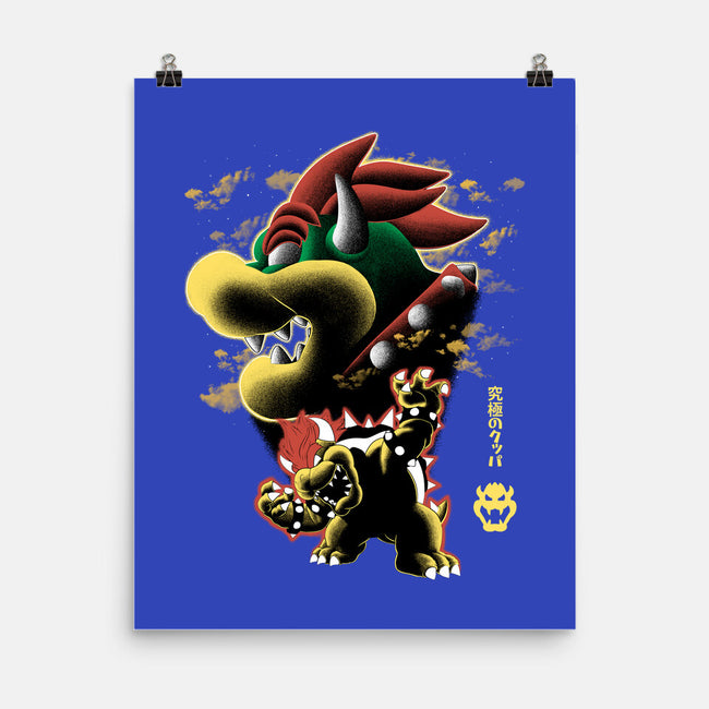 Koopa King Nightsky-None-Matte-Poster-Astrobot Invention