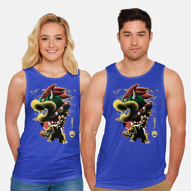 Koopa King Nightsky-Unisex-Basic-Tank-Astrobot Invention