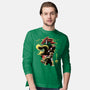 Koopa King Nightsky-Mens-Long Sleeved-Tee-Astrobot Invention