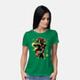 Koopa King Nightsky-Womens-Basic-Tee-Astrobot Invention