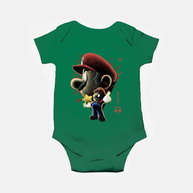 Jumpman Nightsky-Baby-Basic-Onesie-Astrobot Invention