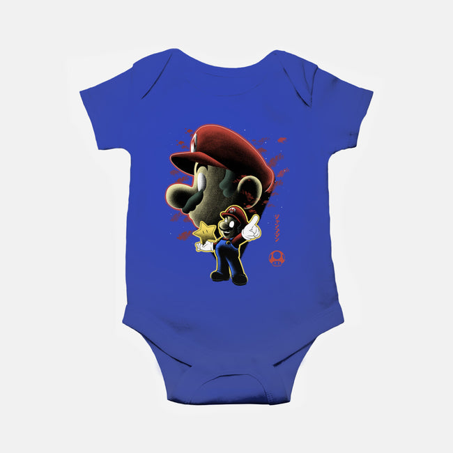 Jumpman Nightsky-Baby-Basic-Onesie-Astrobot Invention