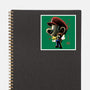 Jumpman Nightsky-None-Glossy-Sticker-Astrobot Invention