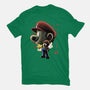Jumpman Nightsky-Womens-Basic-Tee-Astrobot Invention