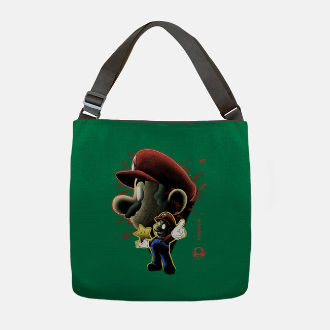Jumpman Nightsky-None-Adjustable Tote-Bag-Astrobot Invention