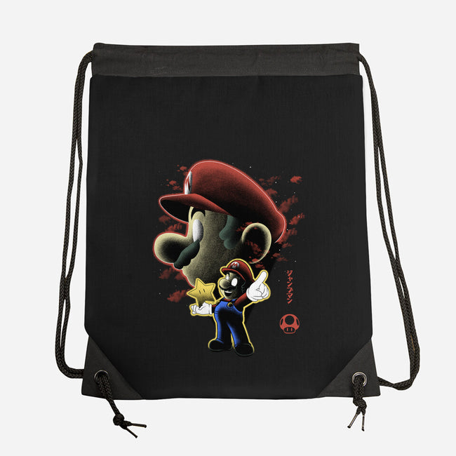Jumpman Nightsky-None-Drawstring-Bag-Astrobot Invention