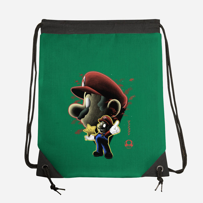Jumpman Nightsky-None-Drawstring-Bag-Astrobot Invention