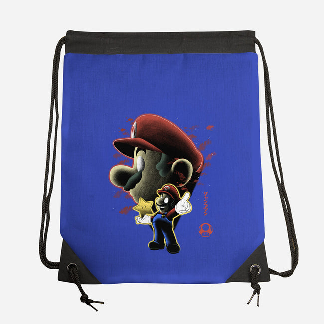 Jumpman Nightsky-None-Drawstring-Bag-Astrobot Invention