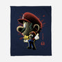 Jumpman Nightsky-None-Fleece-Blanket-Astrobot Invention