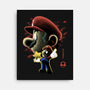 Jumpman Nightsky-None-Stretched-Canvas-Astrobot Invention