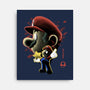 Jumpman Nightsky-None-Stretched-Canvas-Astrobot Invention