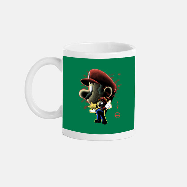 Jumpman Nightsky-None-Mug-Drinkware-Astrobot Invention