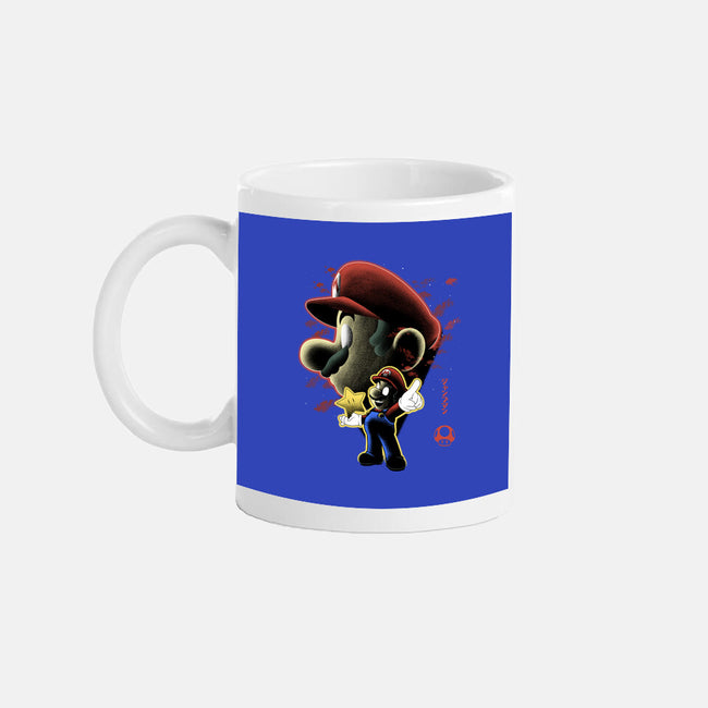 Jumpman Nightsky-None-Mug-Drinkware-Astrobot Invention