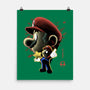 Jumpman Nightsky-None-Matte-Poster-Astrobot Invention
