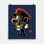 Jumpman Nightsky-None-Matte-Poster-Astrobot Invention