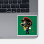 Jumpman Nightsky-None-Glossy-Sticker-Astrobot Invention
