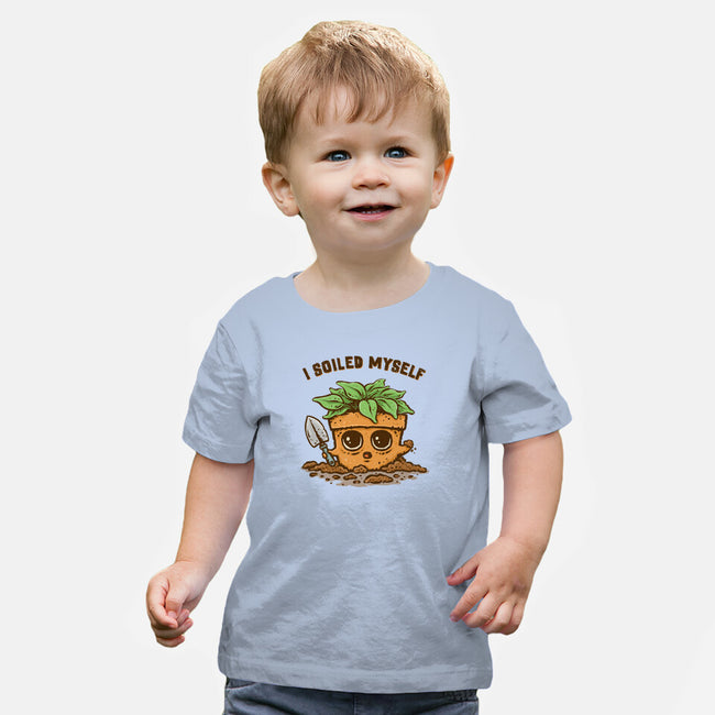 I Soiled Myself-Baby-Basic-Tee-kg07