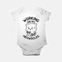 Working On My Meowscles-Baby-Basic-Onesie-brunopires