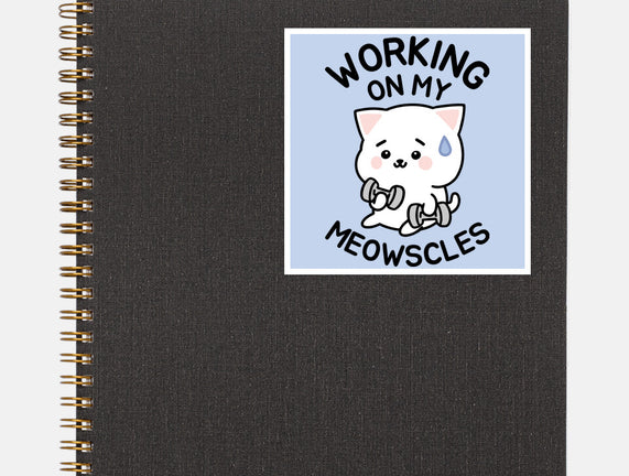 Working On My Meowscles