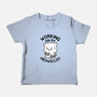 Working On My Meowscles-Baby-Basic-Tee-brunopires