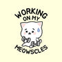Working On My Meowscles-Unisex-Basic-Tank-brunopires