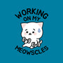 Working On My Meowscles-Unisex-Basic-Tank-brunopires