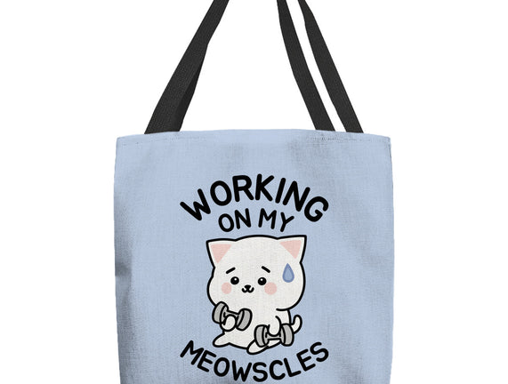 Working On My Meowscles