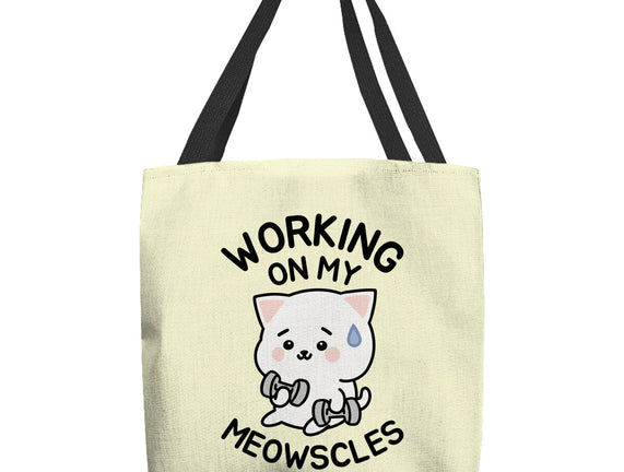 Working On My Meowscles