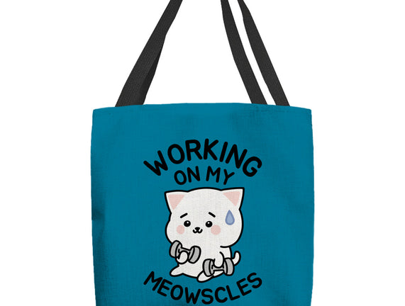 Working On My Meowscles