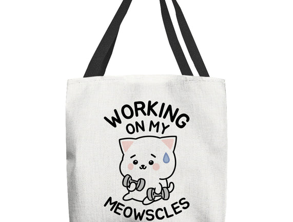 Working On My Meowscles