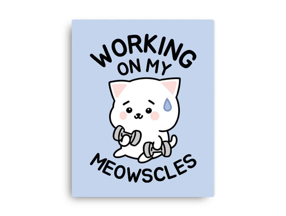 Working On My Meowscles