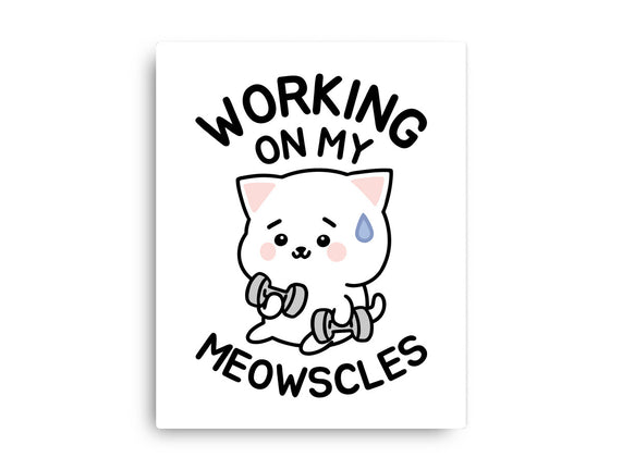 Working On My Meowscles