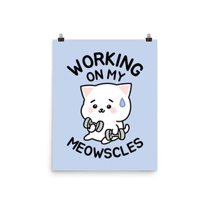 Working On My Meowscles